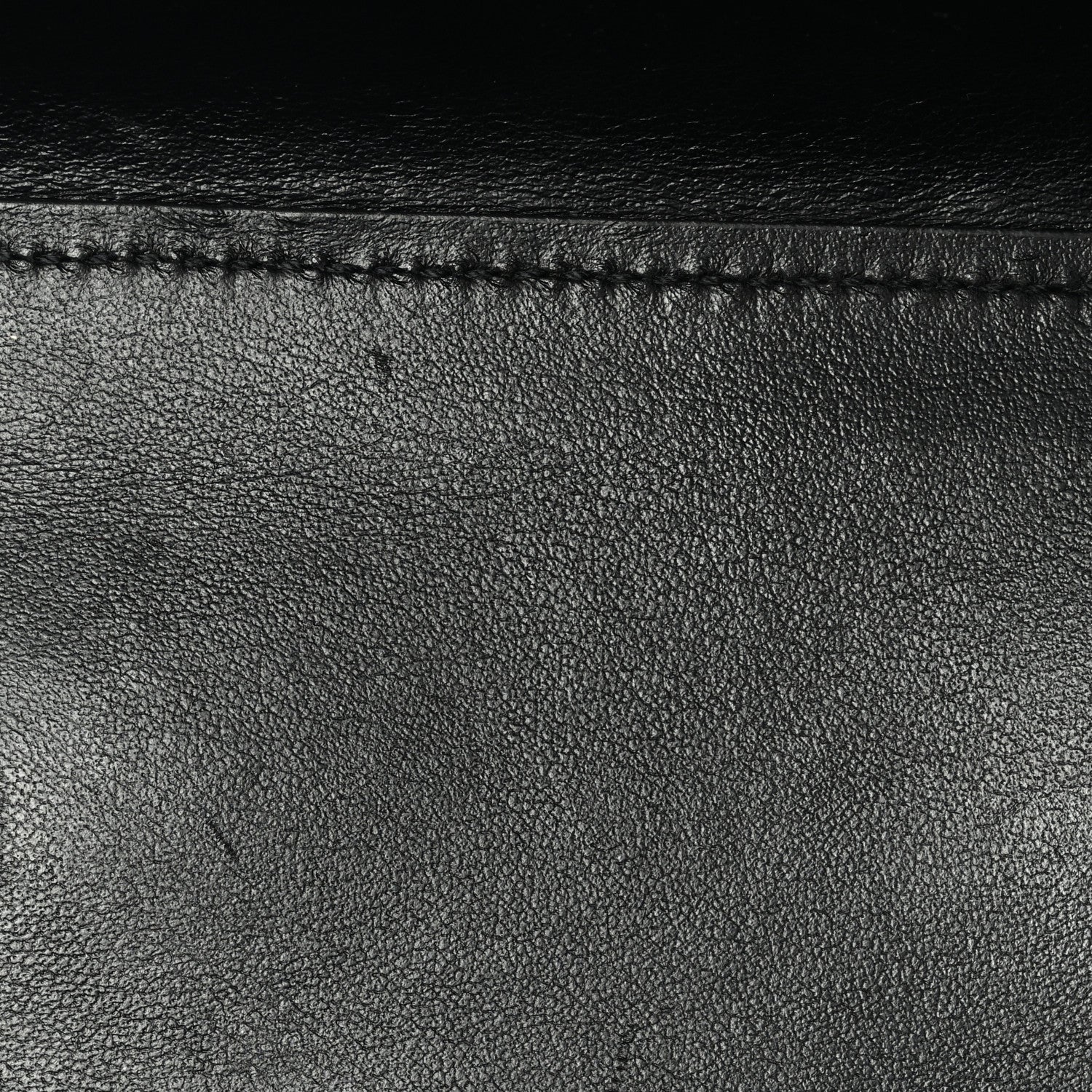 Calfskin Crocodile Embossed Nano Sac De Jour Black