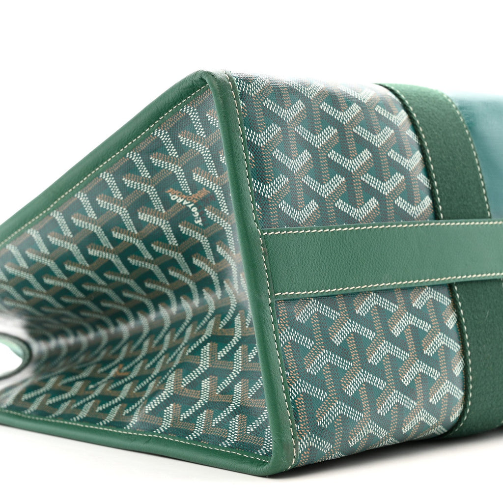 Goyardine Villette MM Tote Green