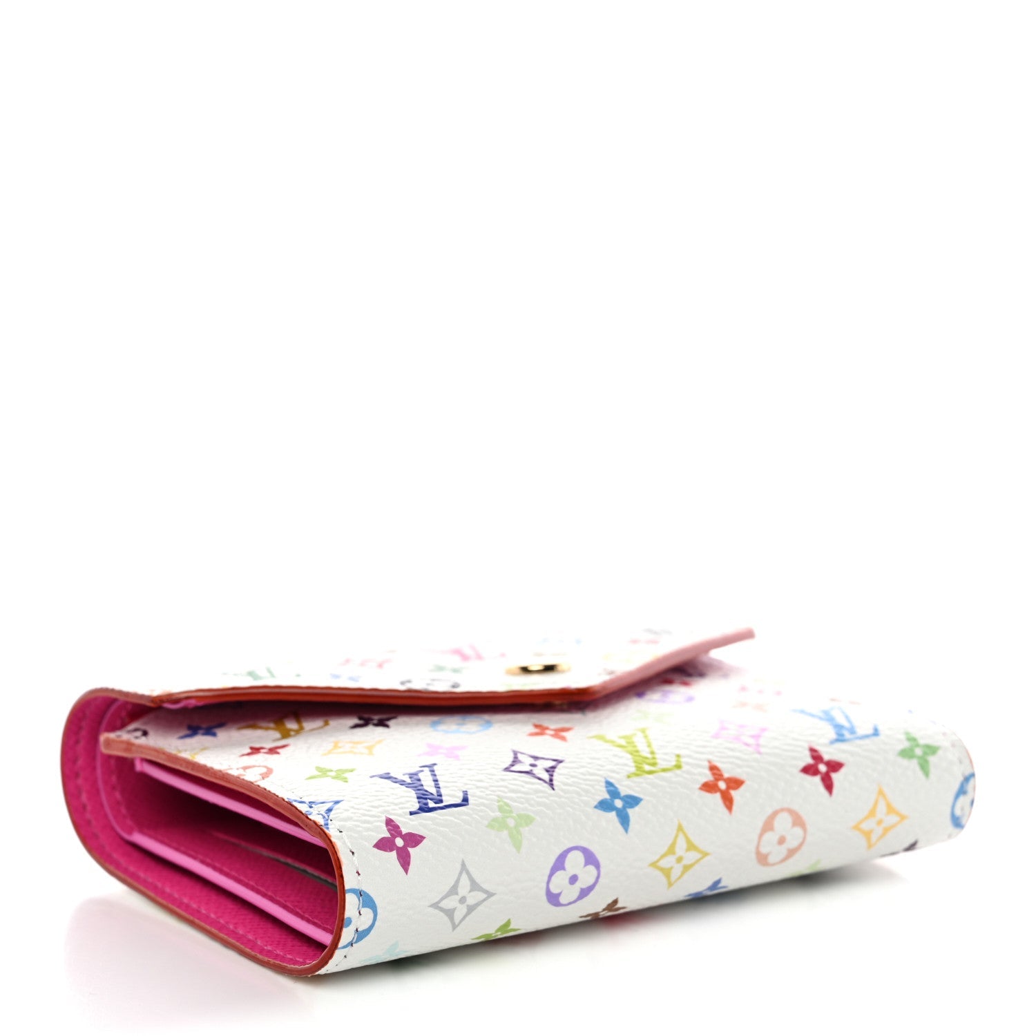 LV x TM Monogram Multicolor Victorine Wallet White