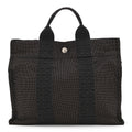 Canvas Herline PM Tote Grey