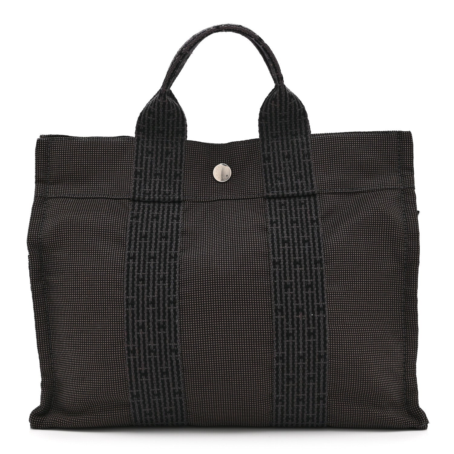 Canvas Herline PM Tote Grey