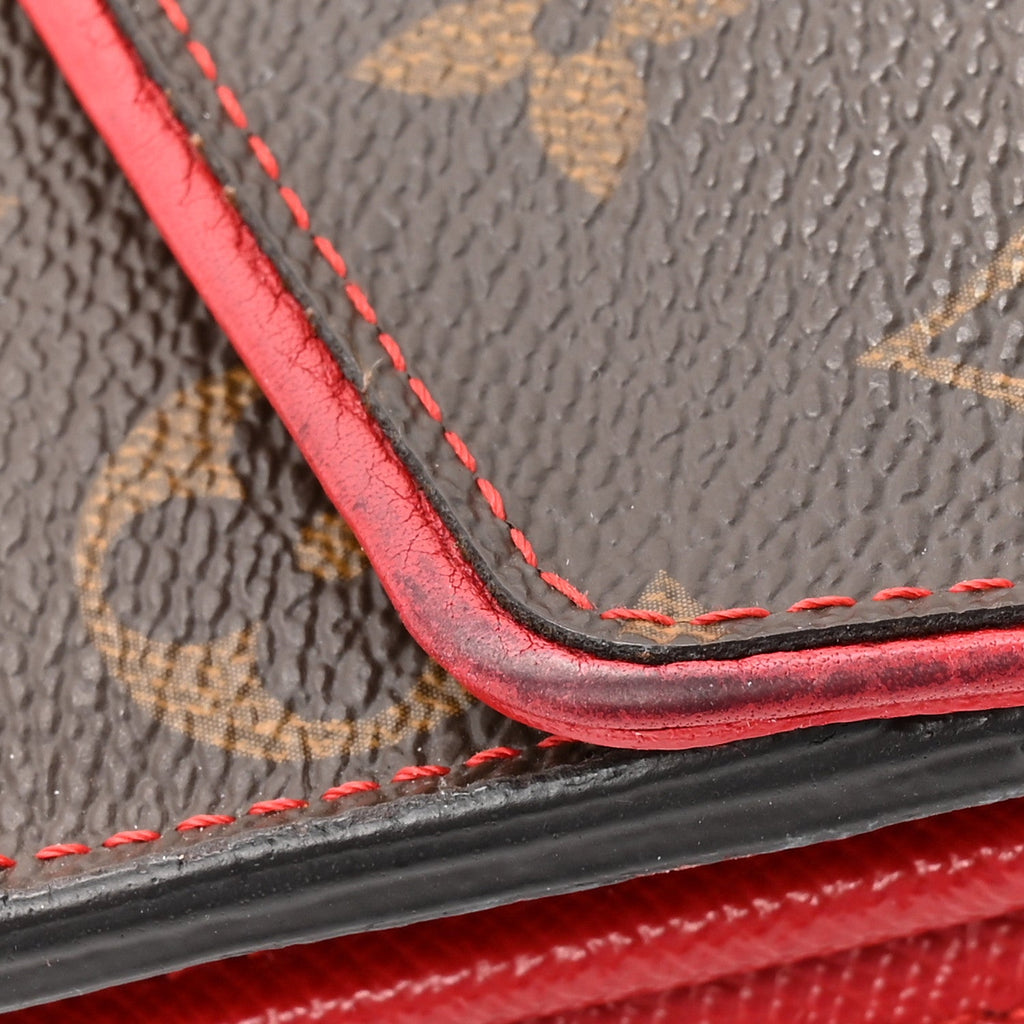 Monogram Sarah Retiro Wallet Cherry