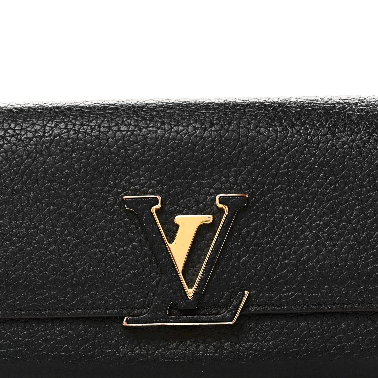 Taurillon Capucines Wallet Black