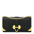 Saffiano Cahier Mini Bag Black