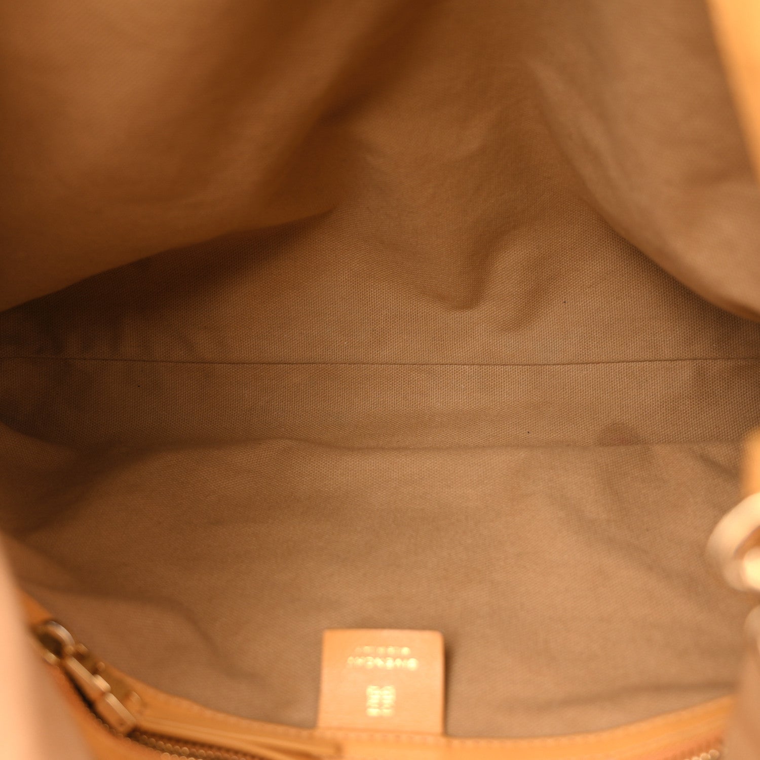 Tumbled Calfskin Medium Voyou Bag Mustard