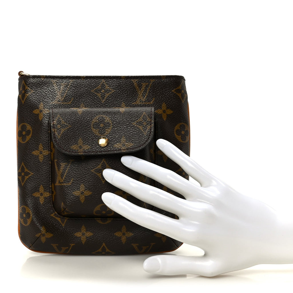 Monogram Partition Wristlet