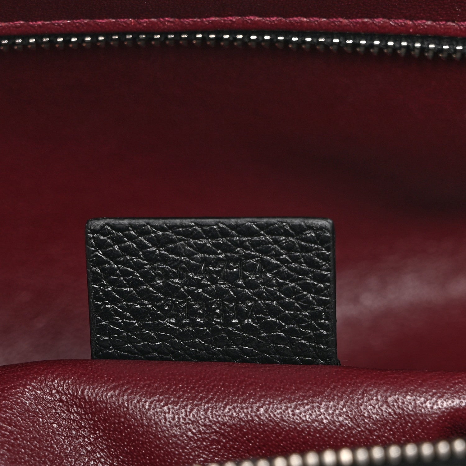 Grainy Calfskin Medium Zumi Top Handle Bag Black