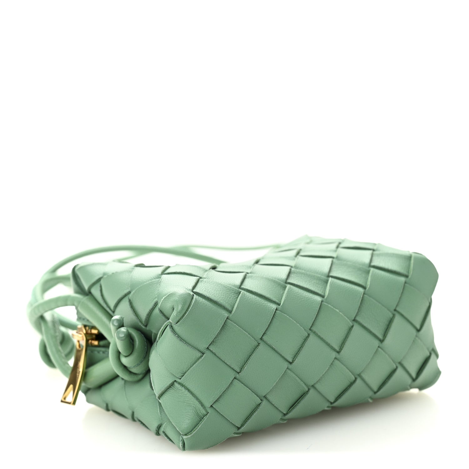 Nappa Intrecciato Candy Loop Camera Bag Mermaid