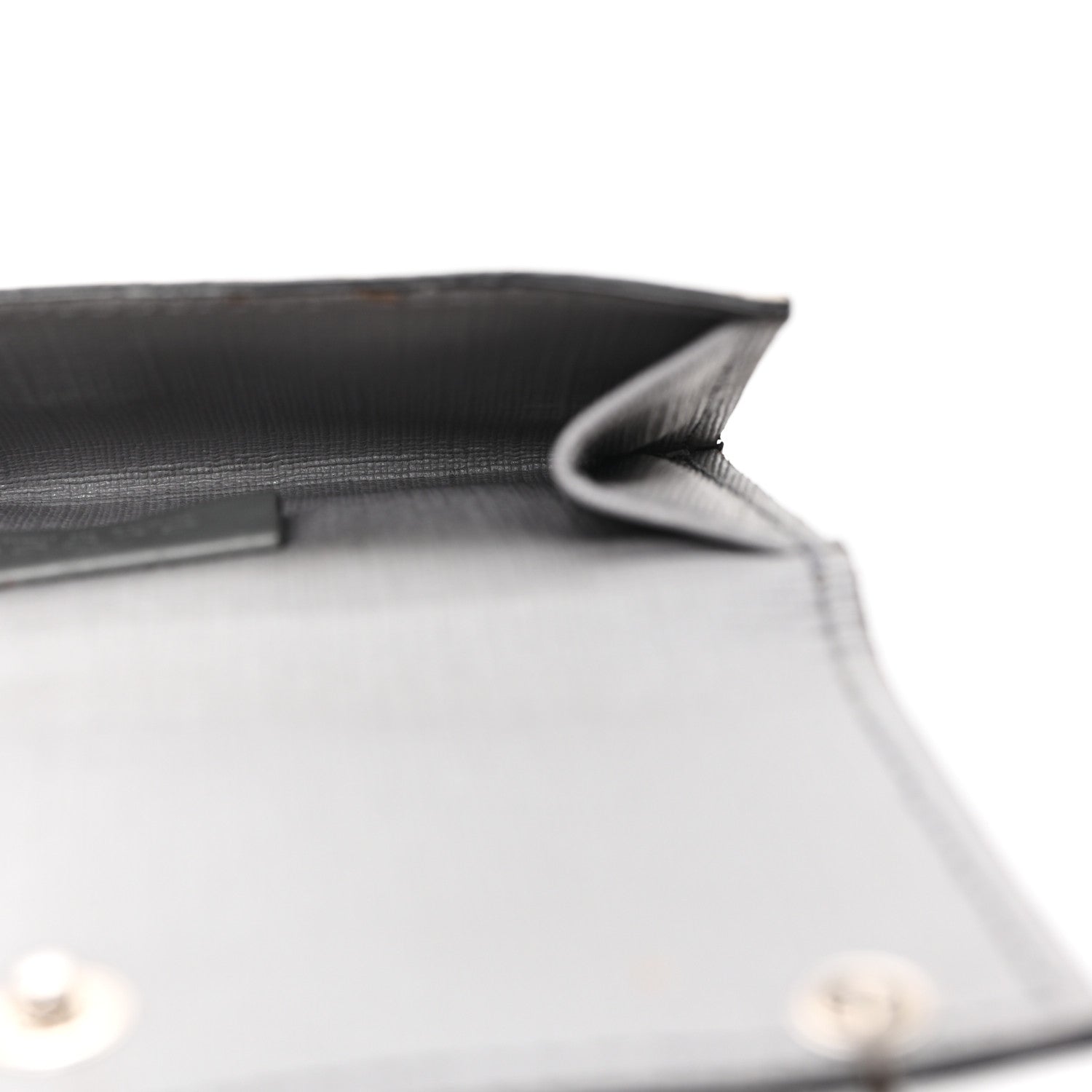 GG Supreme Monogram GG Pierce French Flap Wallet Ecru Grigio
