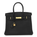 Togo Birkin 30 Black