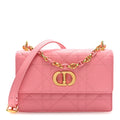 Lambskin Macrocannage Mini Miss Caro Bag Pink