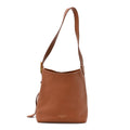 Grained Calfskin Low Key Hobo PM Cognac