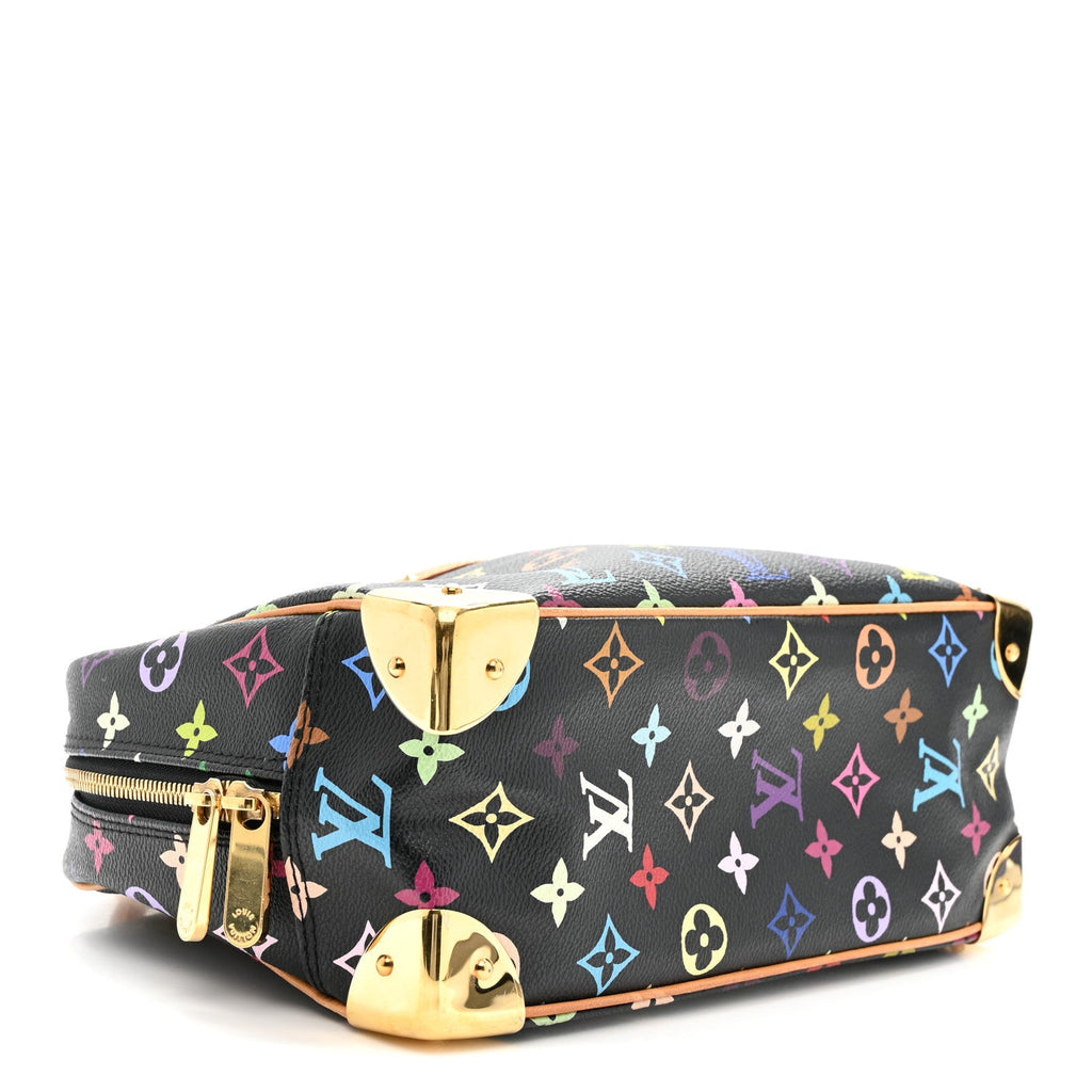 Monogram Multicolor Trouville Black