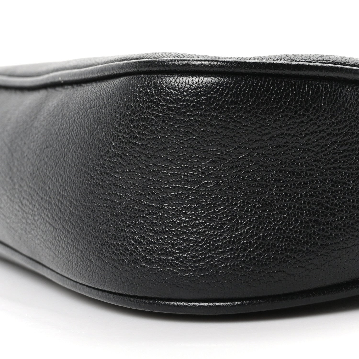 Goatskin Small Aphrodite Shoulder Bag Black
