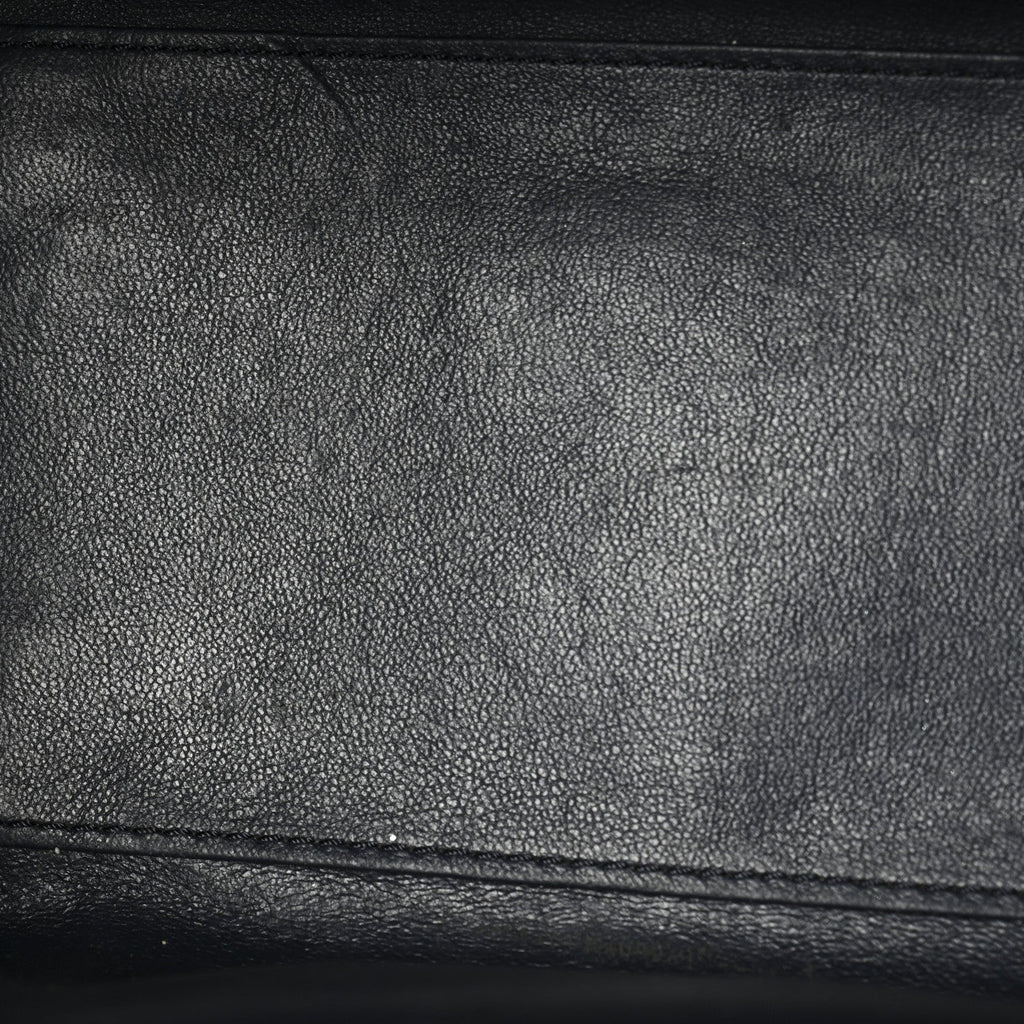Smooth Calfskin Micro Luggage Navy Blue