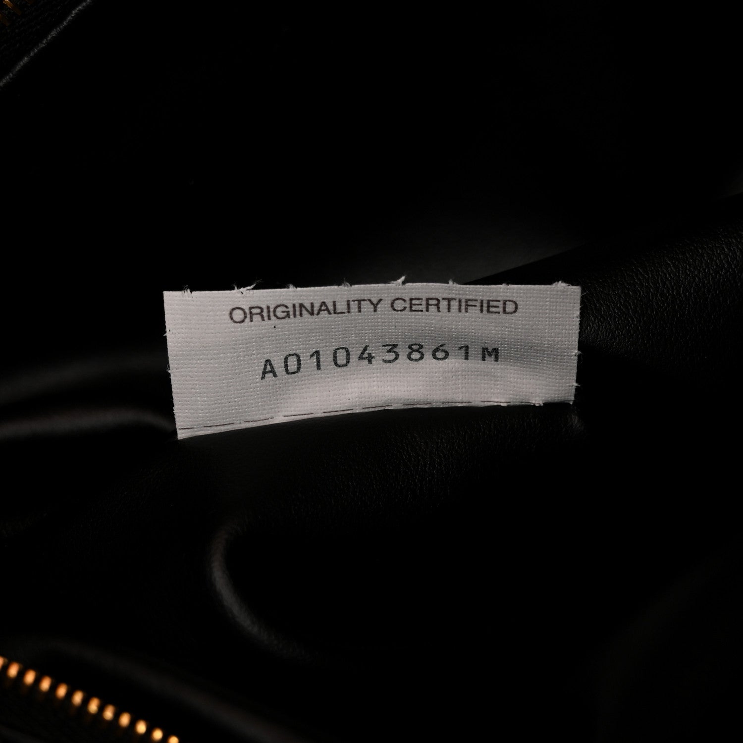 Calfskin Intrecciato Large Hop Black