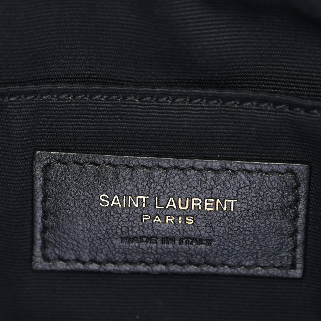 Suede Matelasse Monogram Lou Camera Bag Cinnamon