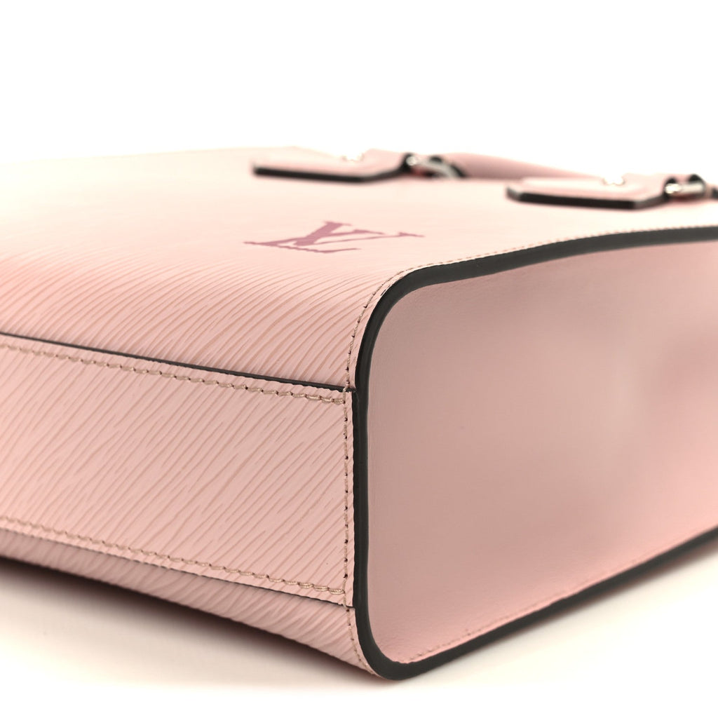 Epi Sac Plat BB Rose Ballerine