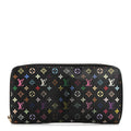 Monogram Multicolor Zippy Wallet Black Grenade