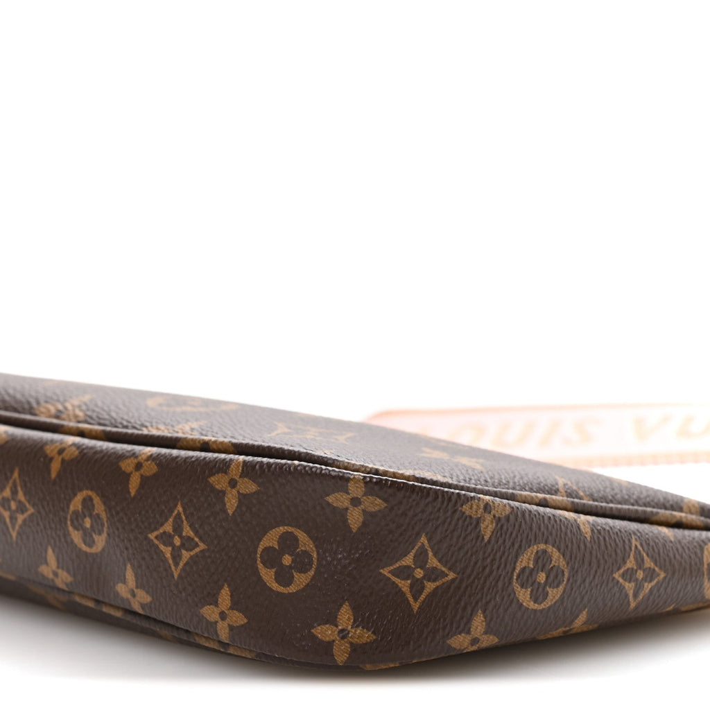 Monogram Multi Pochette Accessories Large Pochette Rose Clair