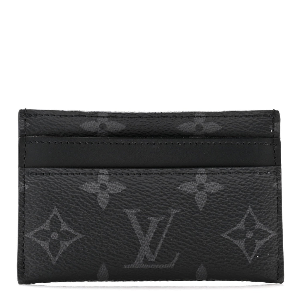 Monogram Eclipse Porte-Cartes Double  Holder