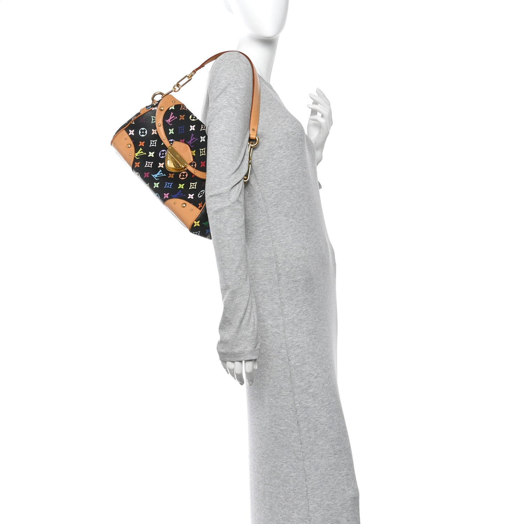Monogram Multicolor Beverly MM Black