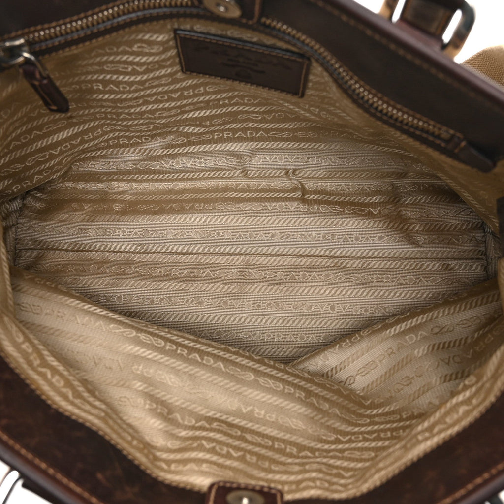 Jacquard Logo Tote Corda Moro