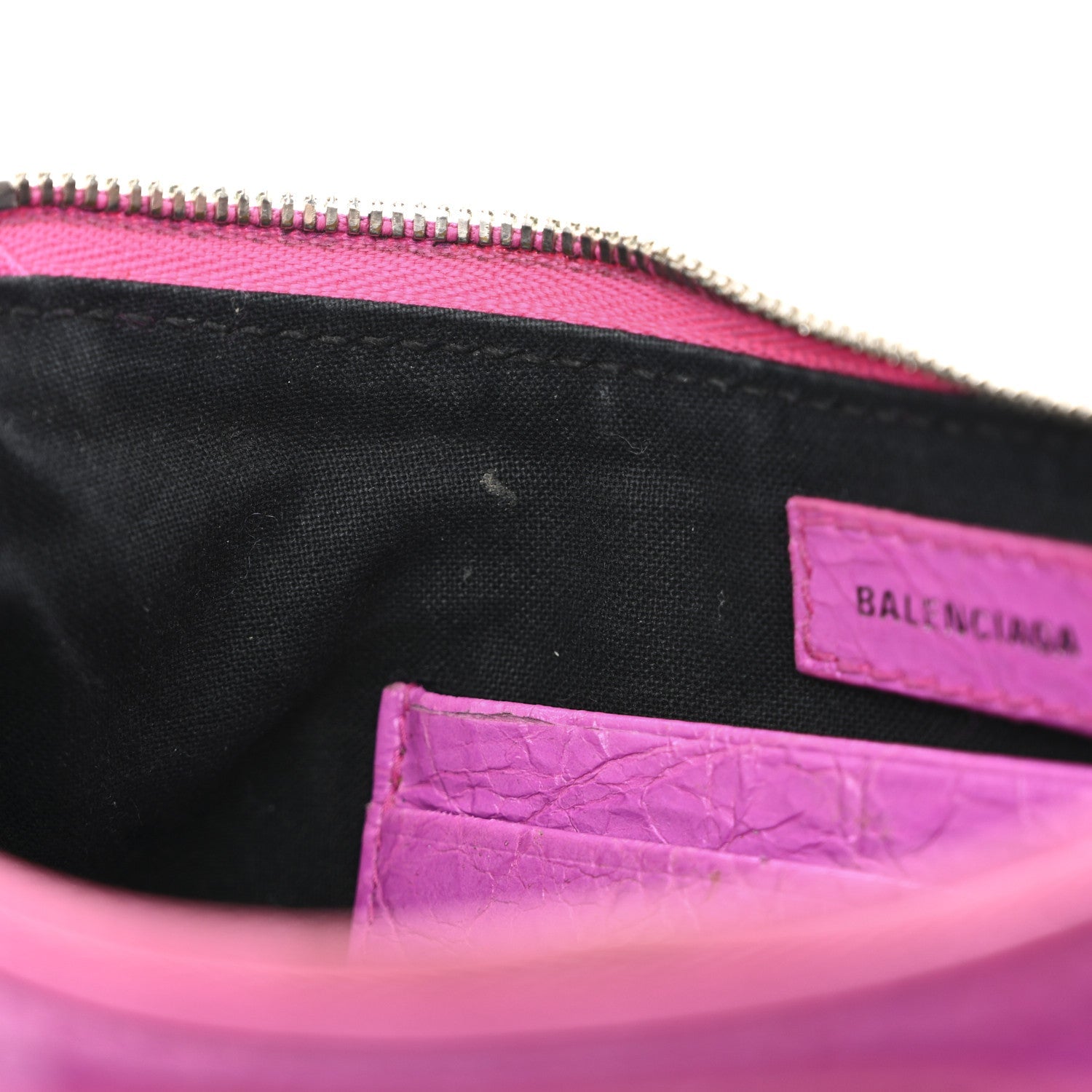Agneau Arena Le Cagole Mini Purse With Chain Lipstick Pink