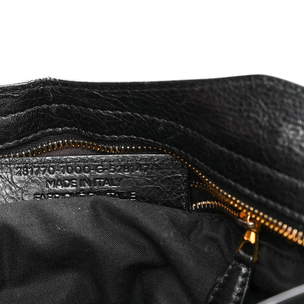 Agneau Giant 12 Gold Hardware City Black