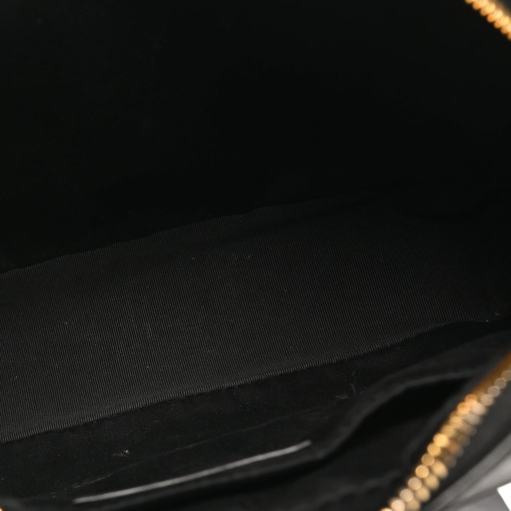 Calfskin Matelasse Monogram Lou Camera Bag Black