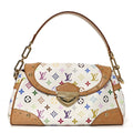 Monogram Multicolor Beverly MM White