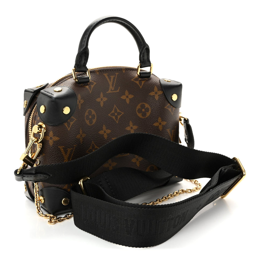 Monogram Petite Malle Souple Black