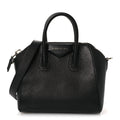 Sugar Goatskin Mini Antigona Black