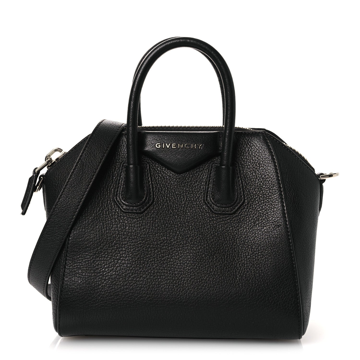 Sugar Goatskin Mini Antigona Black