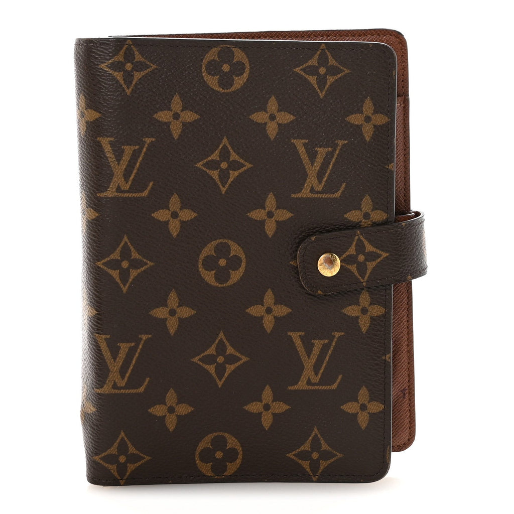 Monogram Medium Ring Agenda Cover