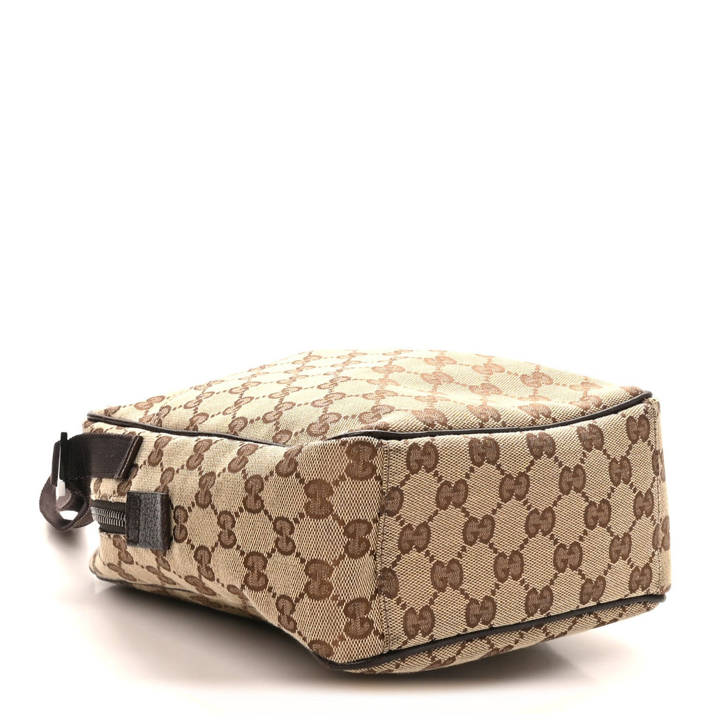 Monogram Messenger Bag Brown