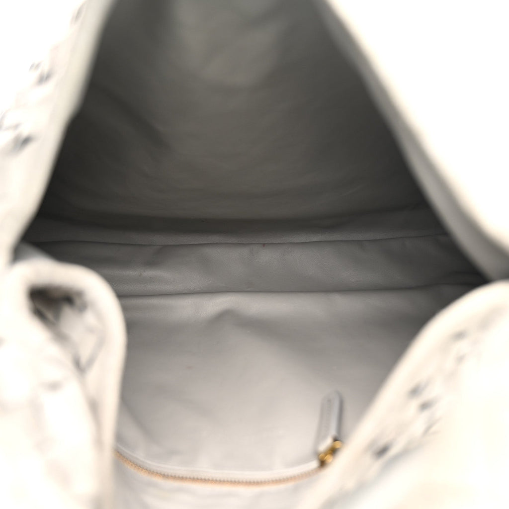 Suede Intrecciato Small Hop Sterling