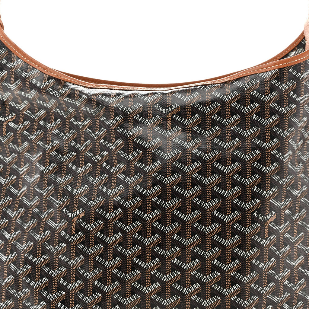 Goyardine Boheme Hobo Black Gold