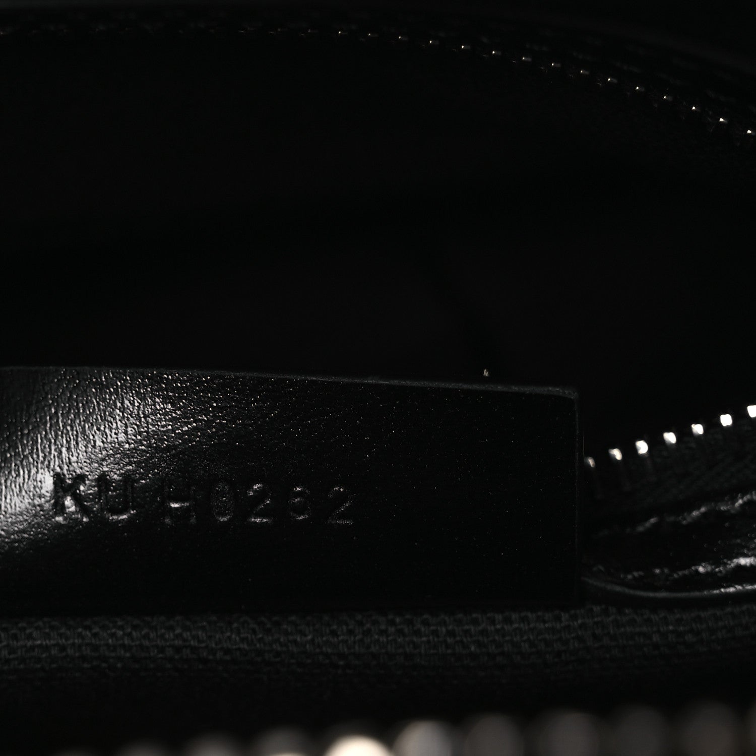Shiny Lord Calfskin Mini Antigona Black