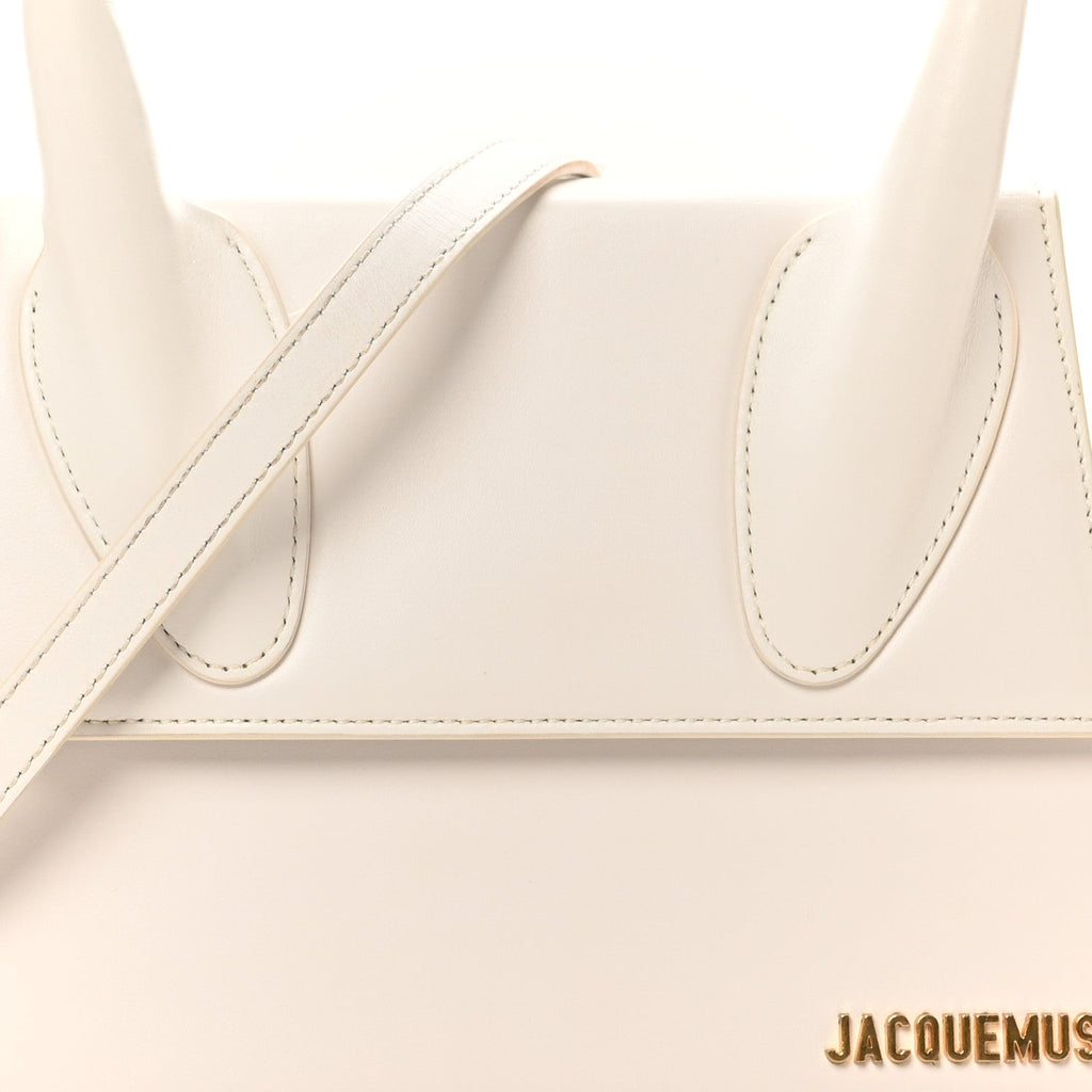 Smooth Calfskin Le Grand Chiquito White