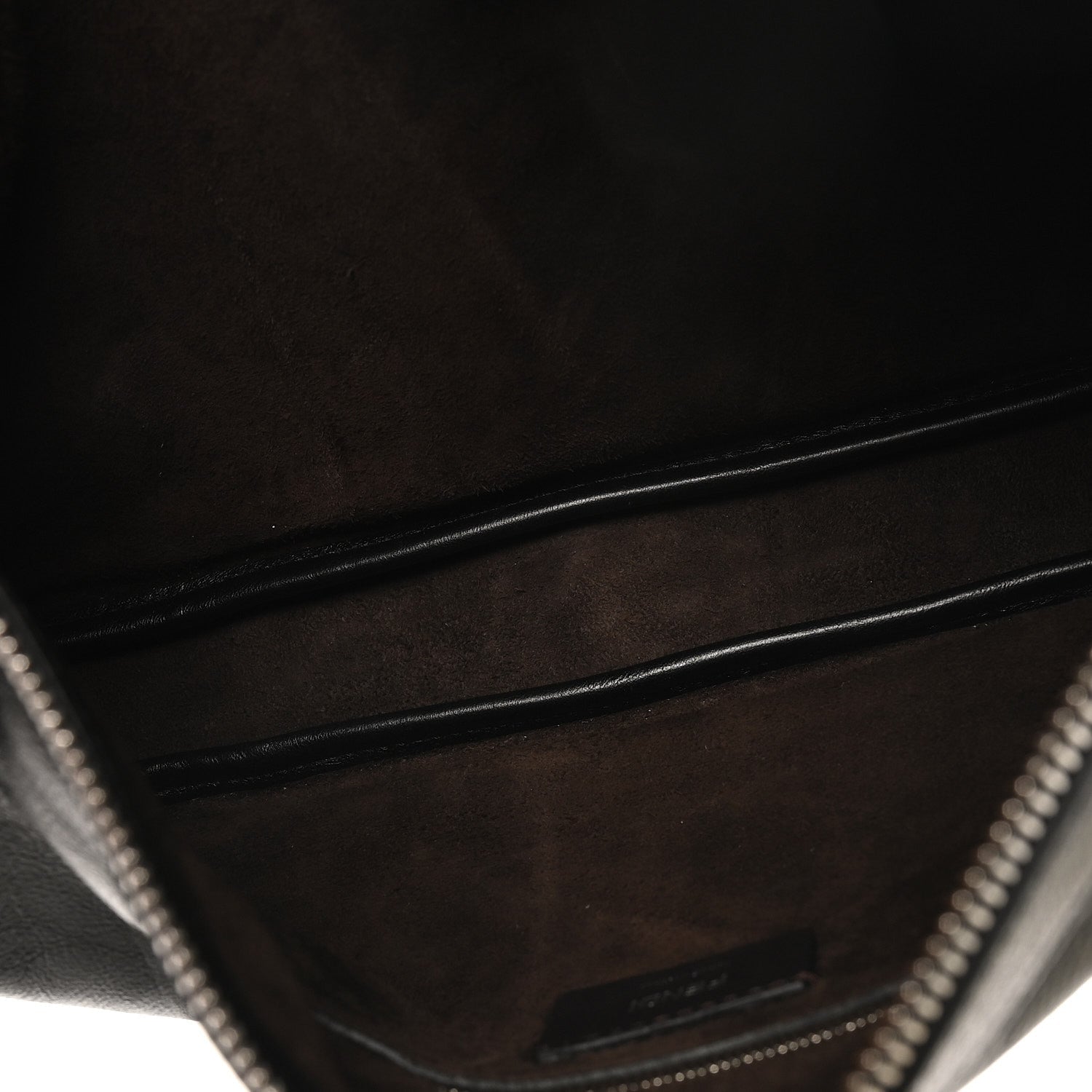 Vitello Medium Simply Fendi Shoulder Bag Black
