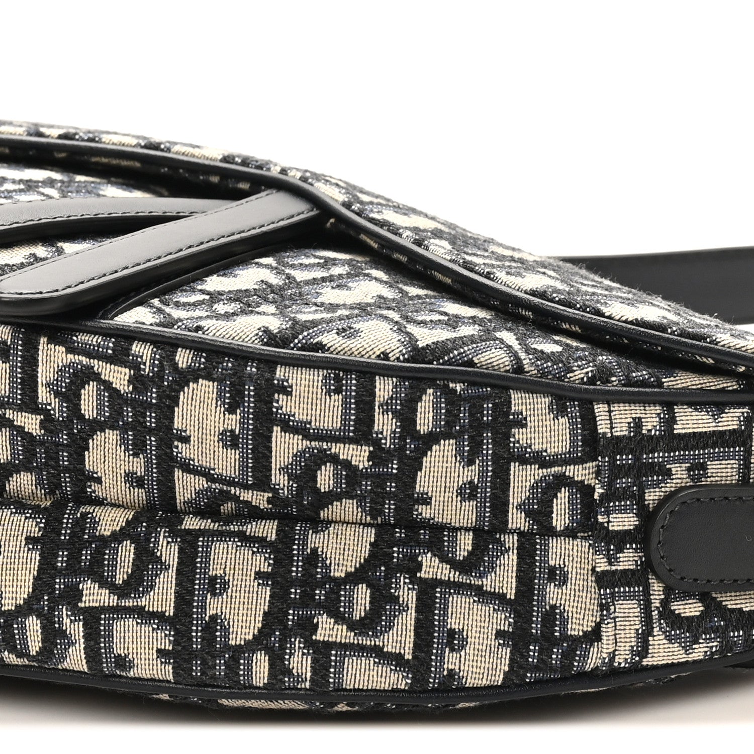 Oblique Saddle Bag Blue