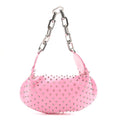 Calfskin Studded Le 54 Shoulder Bag Calipso