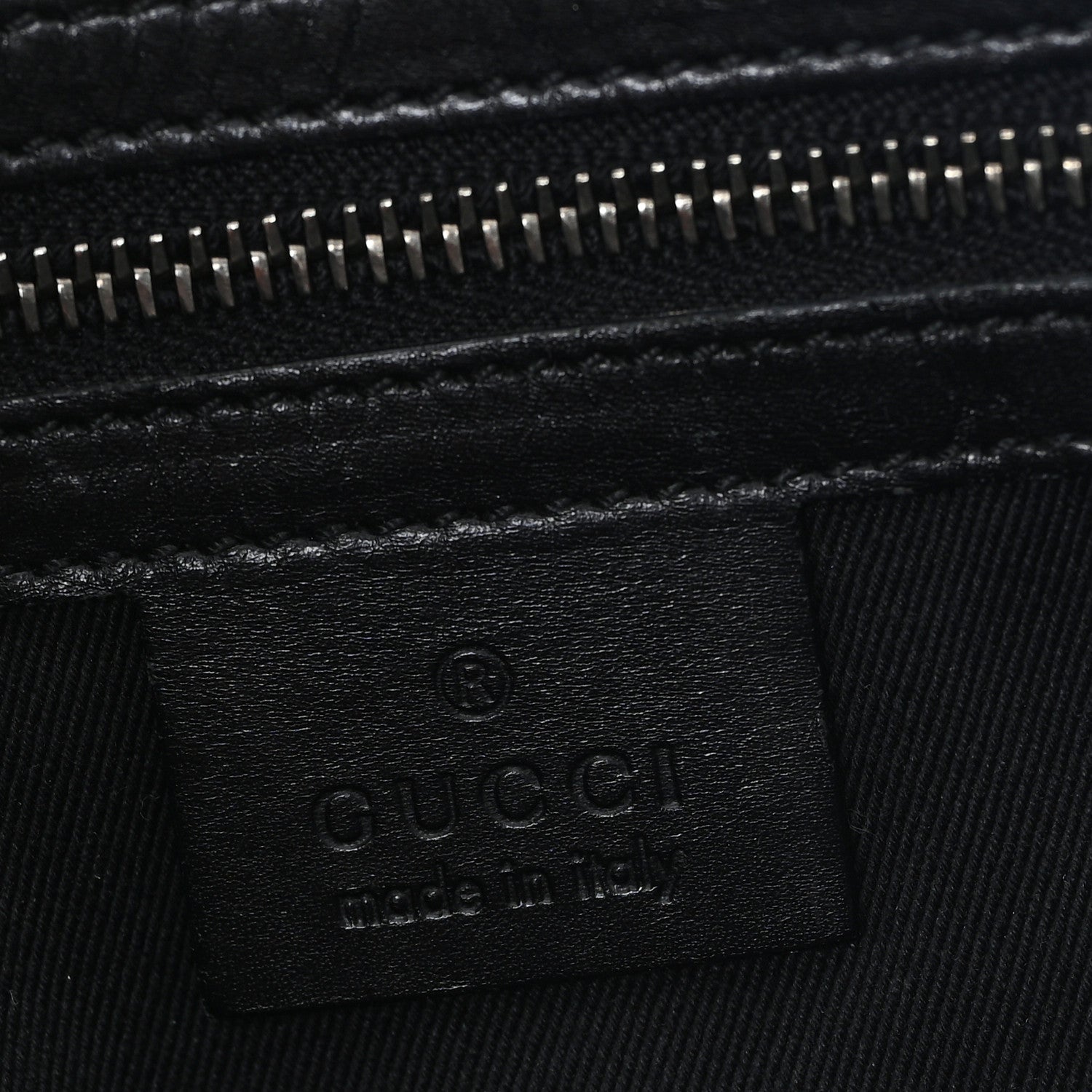 Monogram Braided Tote Black