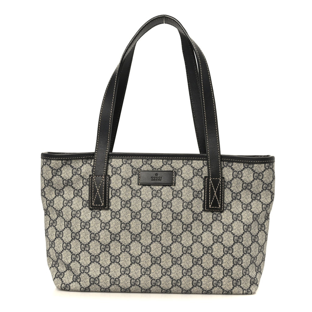 GG Supreme Monogram Small Joy Tote Navy