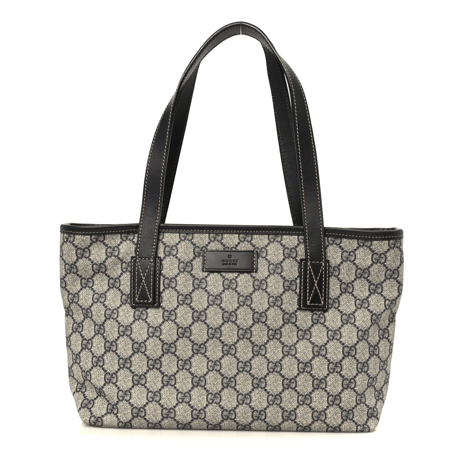 GG Supreme Monogram Small Joy Tote Navy
