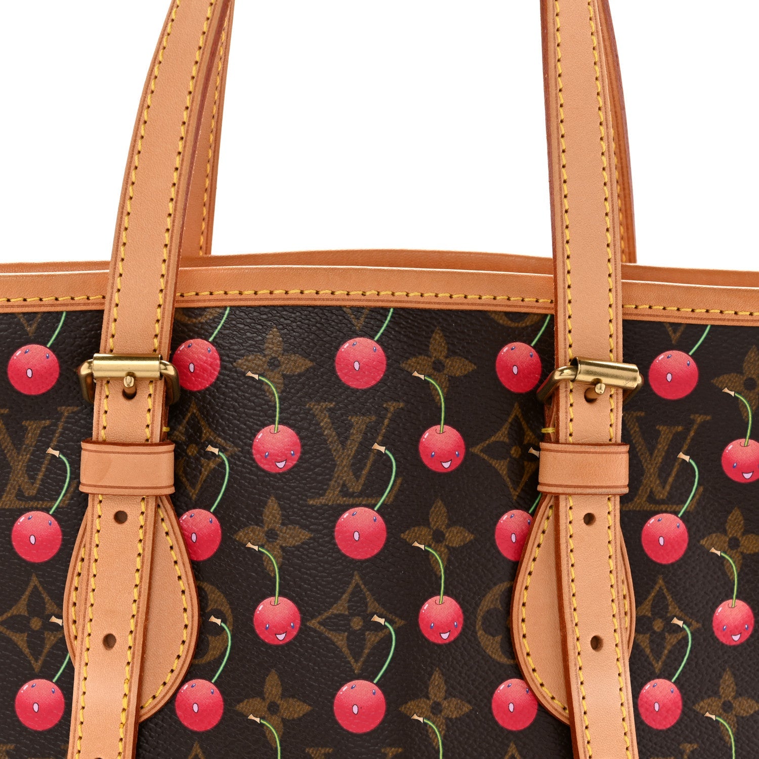 Monogram Cerises Bucket Bag