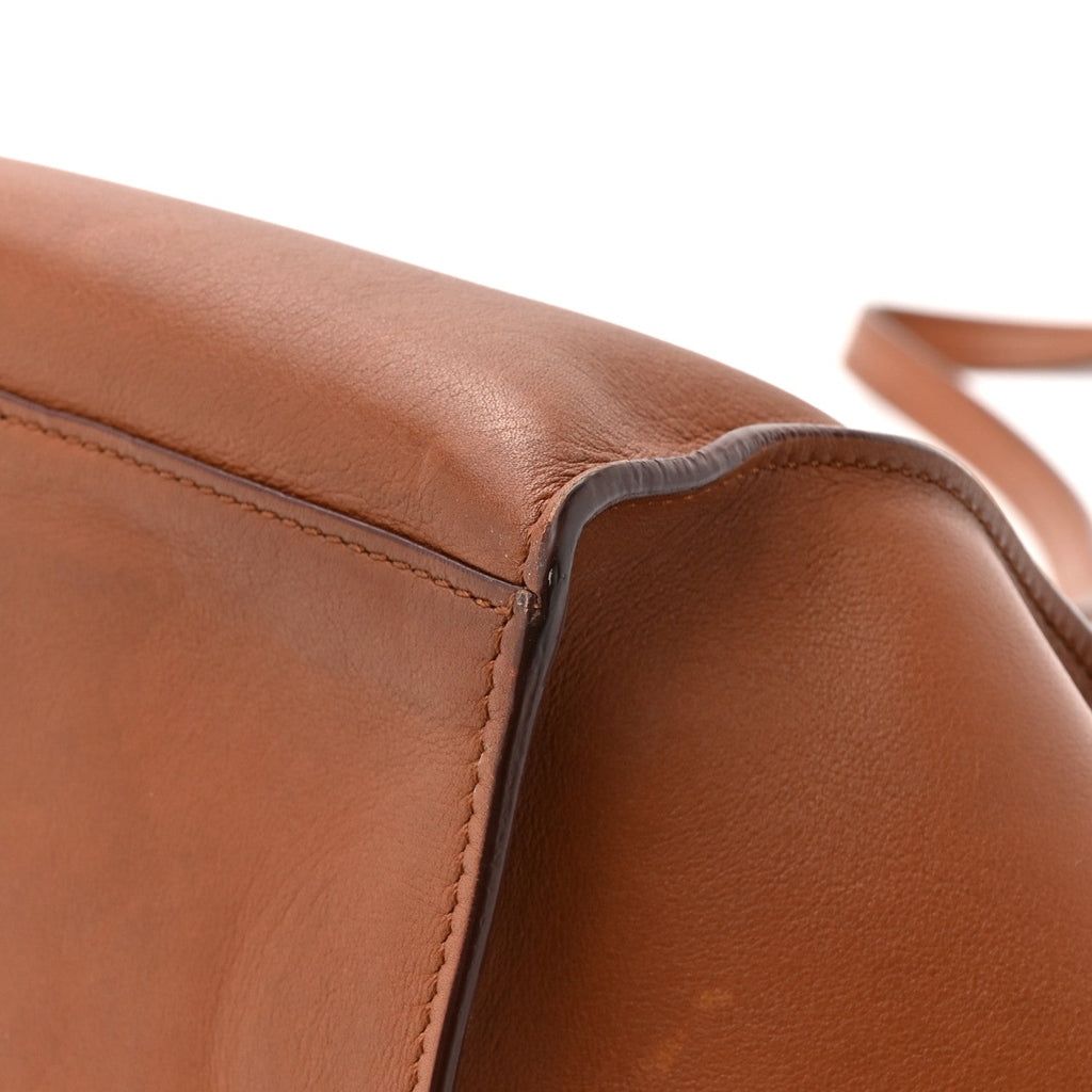 Smooth Calfskin Small Big Bag Tan