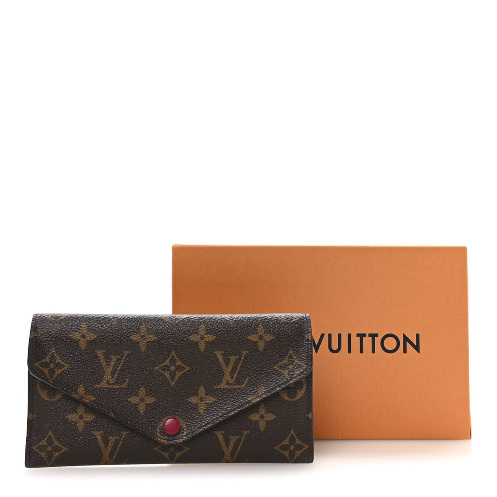 Monogram Josephine Wallet Fuchsia