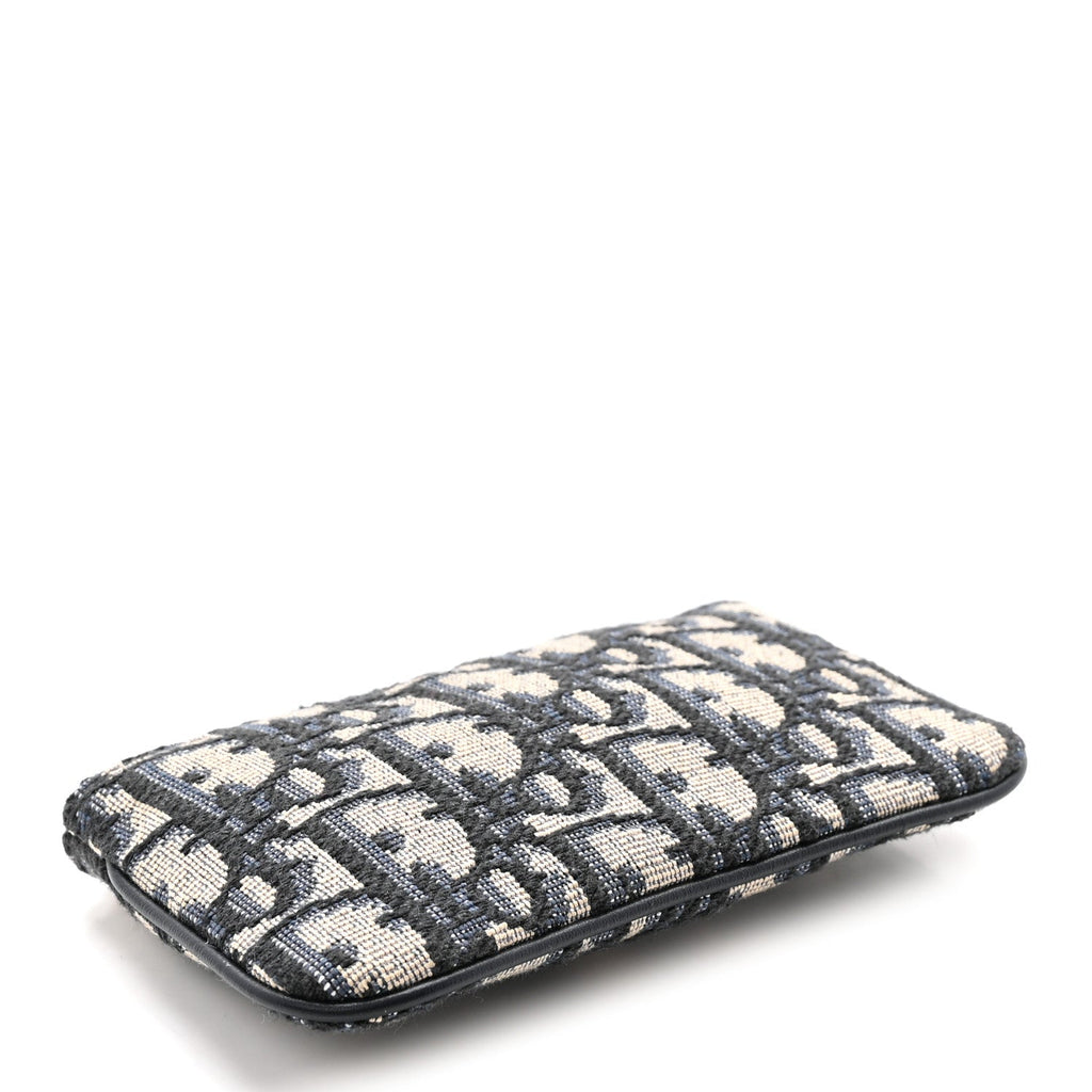 Oblique Key Case Blue